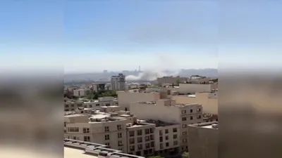 İsrail savaş uçaklarından İran'a yoğun bombardıman