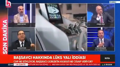 Başsavcı Akın Gürlek'in avukatıyla CHP'li Ali Mahir Başarır canlı yayında birbirine girdi!
