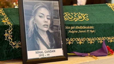 Sosyal fenomeni Nihal Candan son yolculuğuna uğurlandı
