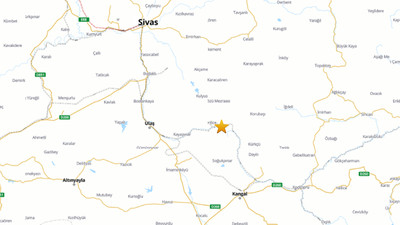 Sivas'ta deprem!