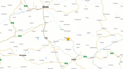 Sivas'ta deprem!