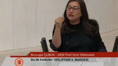 DEM Partili vekil Meclis kürsüsünden Kürtçe beddua etti