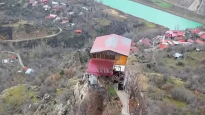 Türkiye'nin zirvedeki akılalmaz ''herkesten nefret ediyorum evi''ni gören gözlerine inanamadı!