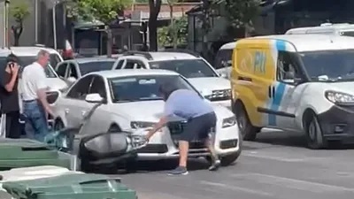 Yine bir yol verme kavgası, yine bir trafik magandası...