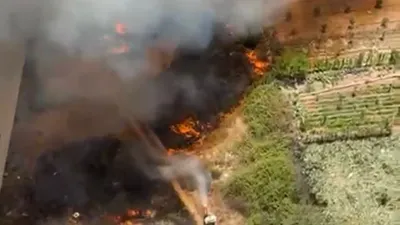 Antalya'da aynı noktada ikinci kez orman yangını çıktı