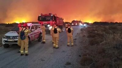 İzmir'de 2 şehit verdiğimiz,  bitmek bilmeyen yangının bilançosu kahretti