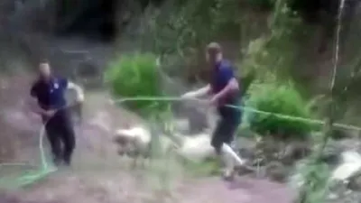 Bahçesini sulamak için yaptığı ''çüş'' dedirtti!