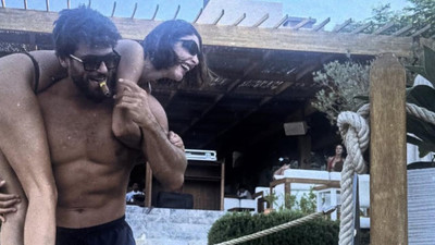Can Yaman, Türkiye'ye getirdiği DJ sevgilisiyle sarmaş dolaş!