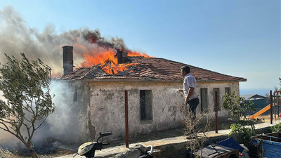 Çanakkale'de orman yangını büyüdü: Alevler yerleşim yerine sıçradı