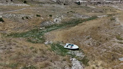 Sular çekildi Türkiye'nin gerçek Atlantisi ortaya çıktı...
