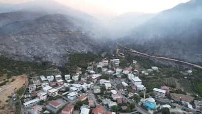 Bursa'yı cehenneme çeviren yangının boyutu gün ağarınca ortaya çıktı