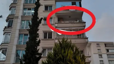 Minik kız kedisini yakalamaya çalışırken 5'inci kattan düştü