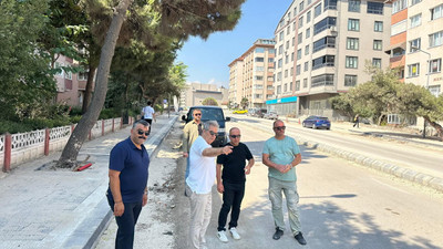 Bandırma'da Malta Parkı ve çevresinde asfaltlama ile düzenleme çalışmaları devam ediyor
