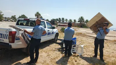Balıkesir Büyükşehir Belediyesinden plaj işgaline sıkı denetim
