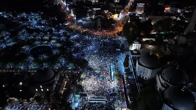 İstanbul'da geceyarısı binlerce kişilik İsrail protestosu: Bilal Erdoğan da oradaydı!