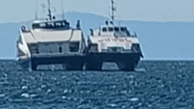 İDO feribotu kaza yaptı; feribottaki panik anları kameralara yansıdı