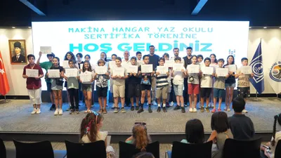 Kartal Bilim Mühendislik ve Teknoloji Merkezi’nde Sertifika Töreni Düzenlendi