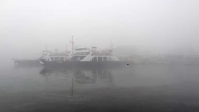 Boğaz trafiği durdu ! Göz gözü görmüyor