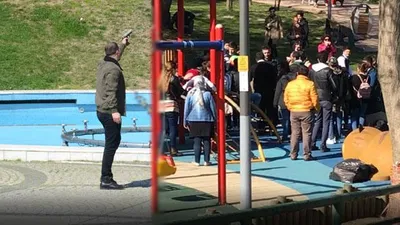 "İçerde" dizisinin çekimlerinde ortalık fena karıştı