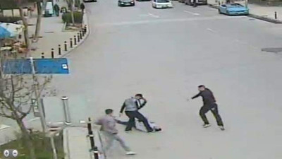 Kadıköy’de cinayet anı kamerada