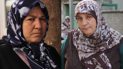 Öz anneyle üvey anne birbirine düştü