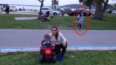 Hırsız piknik fotoğrafında !