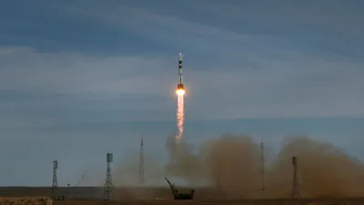 Soyuz kapsülü fırlatıldı