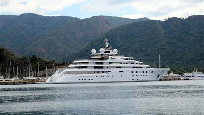 Marmaris'te servet bıraktı