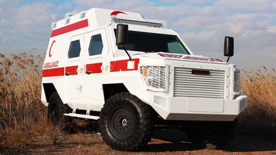 Zırhlı ambulans görücüye çıkıyor