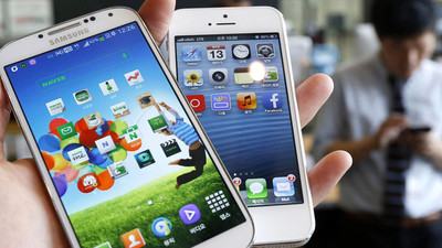iPhone'ların artık yarısı Samsung