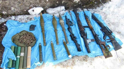 PKK'nın cephaneliği yakalandı ! Bakın neler var...