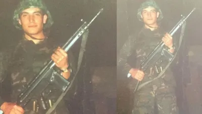 Ünlü isim askerlik pozunu paylaştı