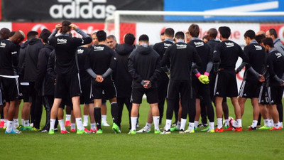 Beşiktaş Trabzonspor maçına hazır
