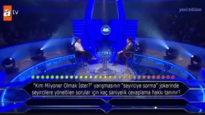 Milyoner'de ilginç anlar ! Murat Yıldırım doğru cevabı söyledi
