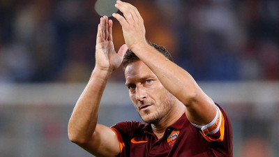 Totti’ye duygusal veda