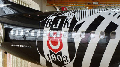 Beşiktaş’ın uçağına 3. yıldız eklendi