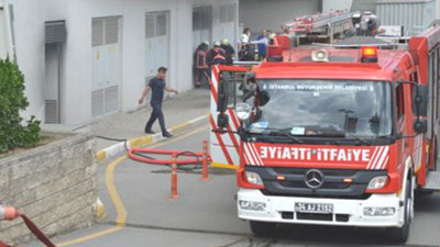 İstanbul'da AVM'de yangın paniği