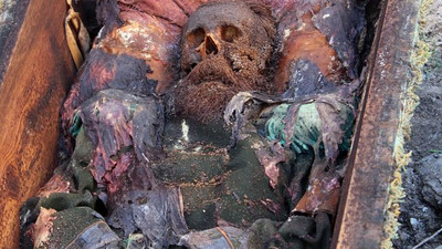 Tabutu bulunan Rus komutanın fotoğrafı ortaya çıktı