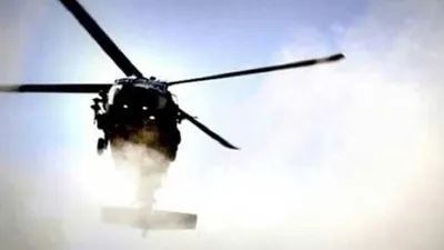 Askeri helikopter düştü: Ölüler var