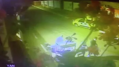 Bonzai içen taksici önüne geleni ezdi