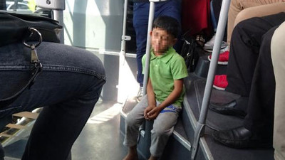 Metrobüste yürek yakan görüntü
