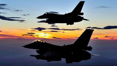 Helikoptere saldıran teröristler F-16'dan kaçamadı