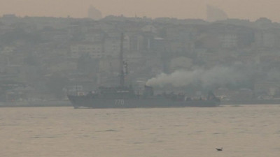 İstanbul Boğazı'nda bu sabah...