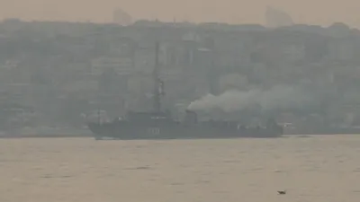 İstanbul Boğazı'nda bu sabah...