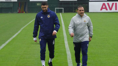 Fenerbahçe'de Tolga Ciğerci idmana çıktı