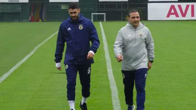 Fenerbahçe'de Tolga Ciğerci idmana çıktı