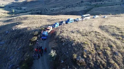Kaybolan kadın için seferber oldular