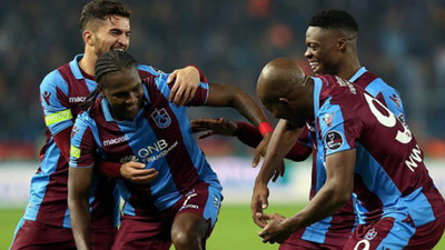 Trabzonspor golcüleriyle gülüyor