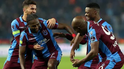 Trabzonspor golcüleriyle gülüyor