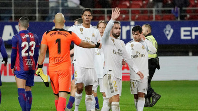 Real Madrid, deplasmanda Eibar'ı 4-0 yendi